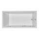 Duravit Whirlwanne Starck 180x90cm, EB-Version, 1 RS, we., Jet-Sys-1