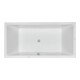 Duravit Whirlwanne Starck 180x90cm, EB-Version, 2 RS, we., Air-Sys-1