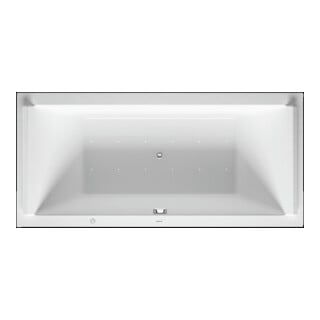 Duravit Whirlwanne Starck 190x90cm, Air-Sys, EB-Version, 2 RS, we.