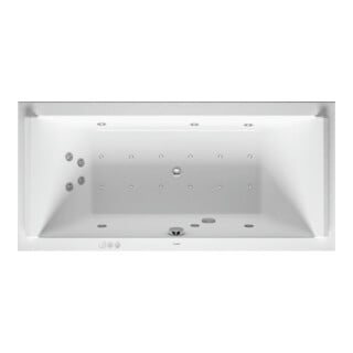 Duravit Whirlwanne Starck 190x90cm, Combi P, EB-Version, 2 RS, we.