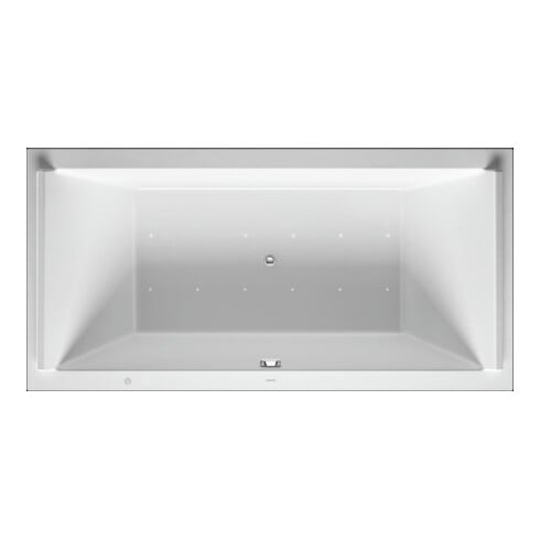 Duravit Whirlwanne Starck 200x100cm, Air-Sys, EB-Vers, 2 RS, we.