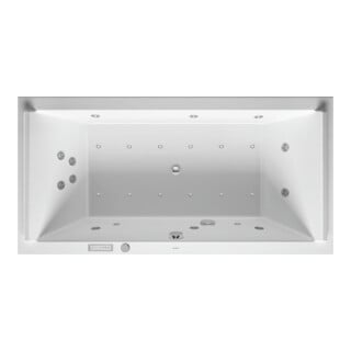 Duravit Whirlwanne Starck 200x100cm, Combi E, EB-Vers, 2 RS, we.