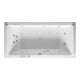 Duravit Whirlwanne Starck 200x100cm, Combi E, EB-Vers, 2 RS, we.-1