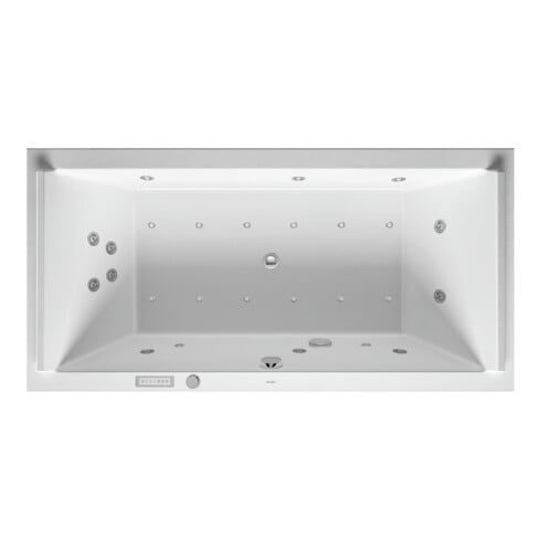 Duravit Whirlwanne Starck 200x100cm, Combi E, EB-Vers, 2 RS, we.