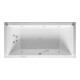 Duravit Whirlwanne Starck 200x100cm, Combi P, EB-Vers, 2 RS, we.-1