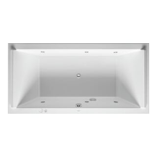 Duravit Whirlwanne Starck 200x100cm, Jet, EB-Version, 2 RS, we.