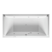 Duravit Whirlwanne Starck 200x100cm, Jet, EB-Version, 2 RS, we.