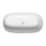 Duravit Whirlwanne Zencha 160x85cm, 1 RS, freistehend, weiß