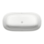 Duravit Whirlwanne Zencha 180x90cm, 2 RS, freistehend, weiß