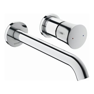 Duravit White Tulip Set de montage mitigeur lavabo encastré, projection 225 mm, chrome
