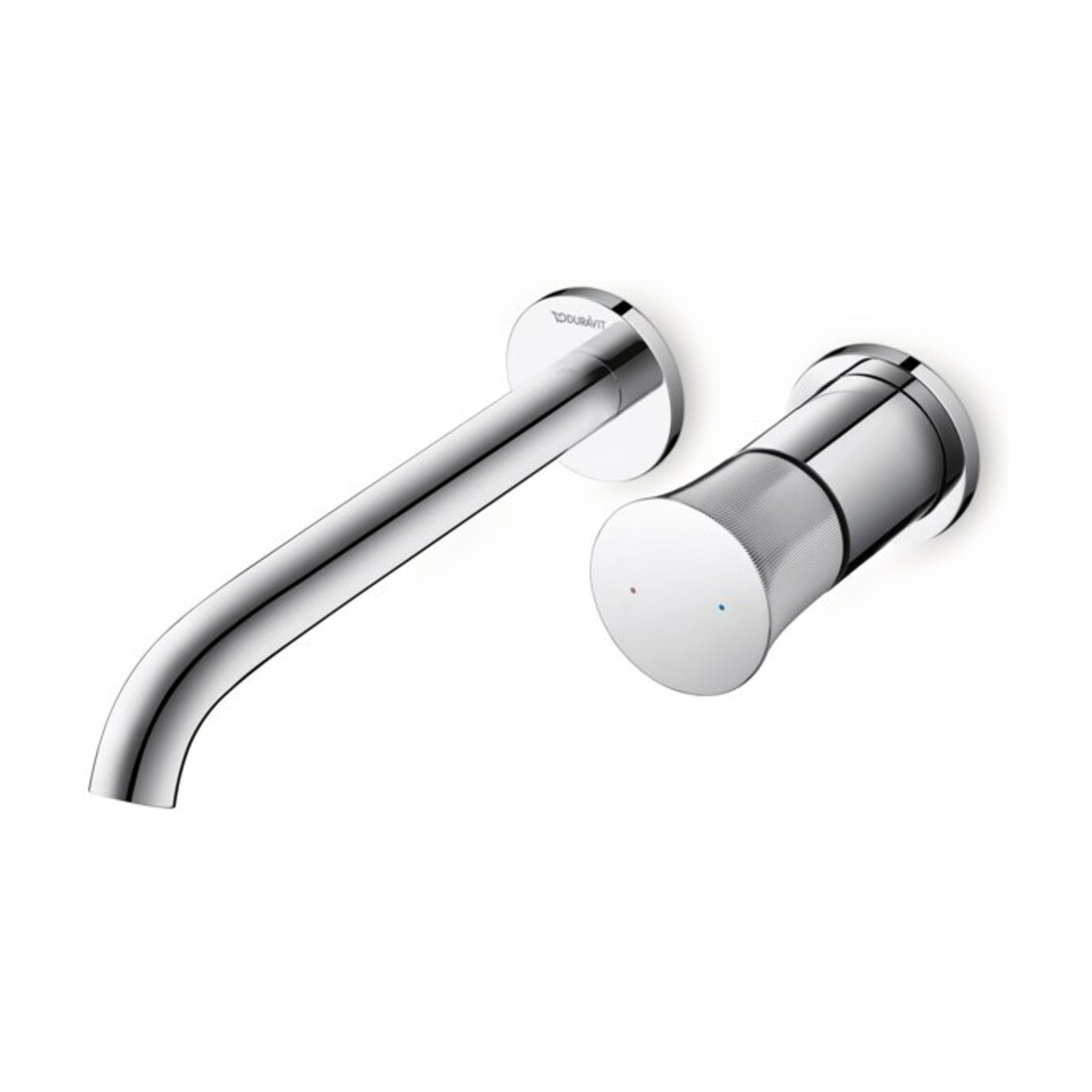 Duravit White Tulip Set de montage mitigeur lavabo encastré, projection 225 mm, chrome