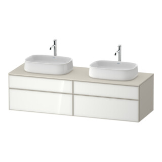 Duravit Zencha Meuble sous lavabo 160x55 cm, B bs, G w/taupe m, k Einr-Sy