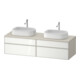 Duravit Zencha Meuble sous lavabo 160x55 cm, B bs, G w/taupe m, k Einr-Sy-1