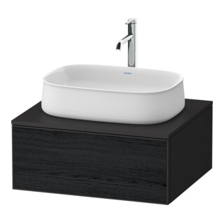 Duravit Zencha meuble sous-lavabo 65x55 cm, 1 tiroir, E blanc/gris m, k EinrSy