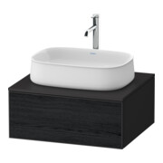Duravit Zencha meuble sous-lavabo 65x55 cm, 1 tiroir, E blanc/gris m, k EinrSy-1