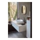 Duravit Zencha miroir lumineux 50x50x5 cm, 20 W, LED, blanc, miroir Hz.