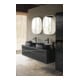 Duravit Zencha miroir lumineux 50x50x5 cm, 20 W, LED, blanc, miroir Hz.