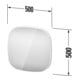 Duravit Zencha miroir lumineux 50x50x5 cm, 22 W, m miroir Hz., LED, blanc-4