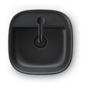 Duravit Zencha vasque à poser 42x42 cm, avec trop-plein, anthracite mat-5