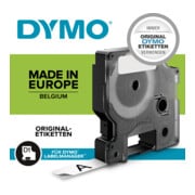 DYMO D1 label tape kleur geel tape breedte 9mm
