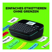 DYMO LabelManager Exectiv 640 CB rubans D1 jusqu’à 24 mm avec batterie Li-Ion, Bluetooth-4