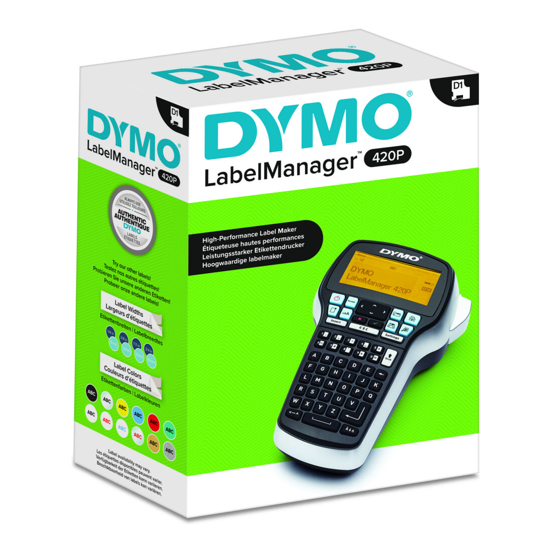 DYMO LabelManager™ 420 in custodia portatile