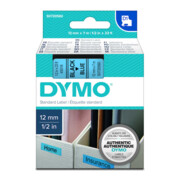 DYMO Nastro per etichette D1 S0720560 12mmx7m nero su bianco-1