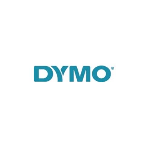Dymo Schriftband B.12mm/L.3,5m flexibles Nylon schwarz auf weiß