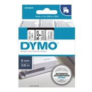 DYMO Schriftbandkassette D1 S0720670 9mmx7m sw auf tr