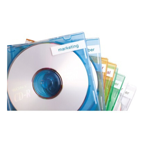 DYMO Schriftbandkassette D1 S0720710 9mmx7m schwarz auf blau