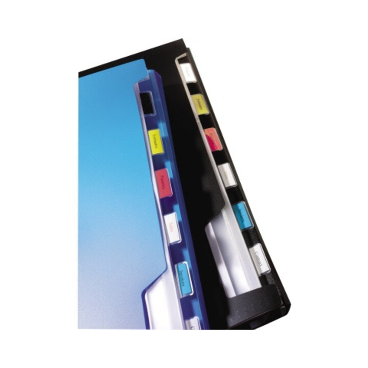 DYMO Schriftbandkassette D1 S0720710 9mmx7m schwarz auf blau