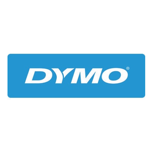 DYMO Schriftbandkassette Rhino ID1 18443 9mmx5,5m sw auf ws