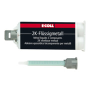 E-COLL 2K-Flüssigmetall 50g Doppelkammerkartusche