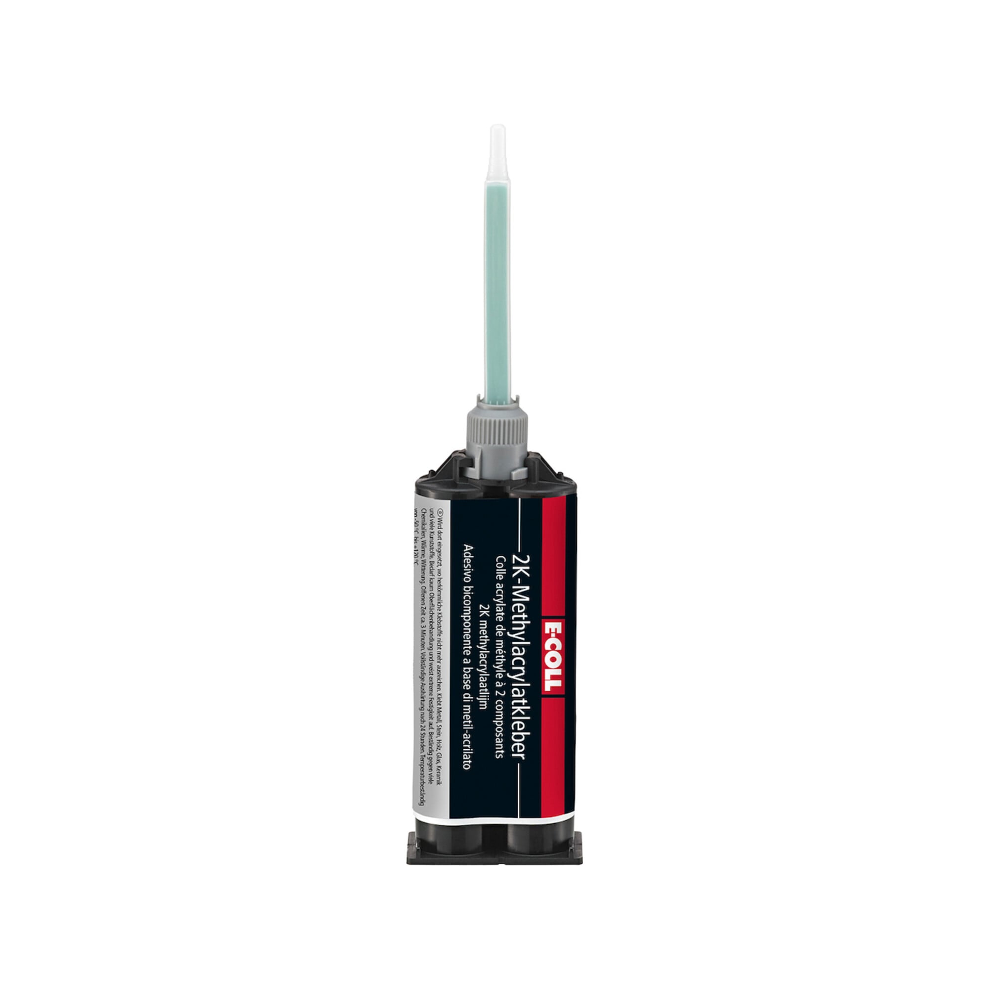 E-COLL 2K-Methylacrylat-Kleber 50g Doppelkammerkartusche