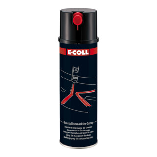 E-COLL Baustellenmarkierspray 500ml