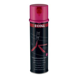 E-COLL Baustellenmarkierspray EE 500ml pink