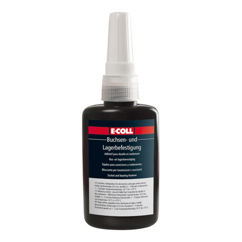 E-COLL Buchsen- und Lagerkleber 50g hochfest-mittelviskos