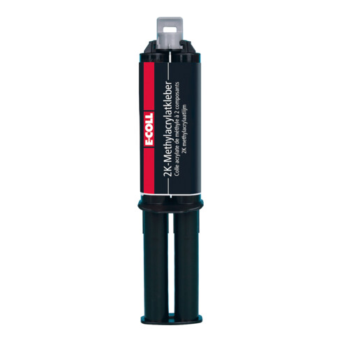E-COLL Colle 2K méthacrylate 25g seringue à double chambre