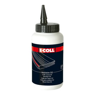 E-COLL Colle à bois D2 bouteille 750 g