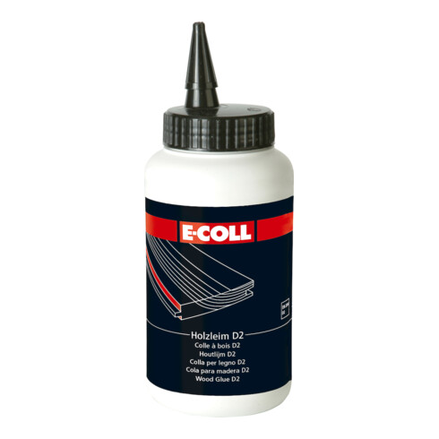 E-COLL Colle à bois D2 bouteille 750g