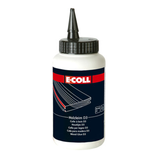 E-COLL Colle à bois D3, étanche