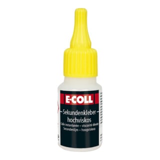 E-COLL Colle cyanoacrylate 20g haute viscosité