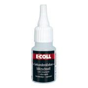 E-COLL Colle cyanoacrylate 20g ultra rapide