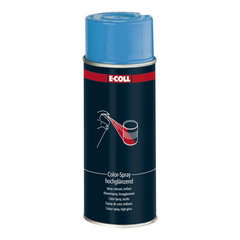 E-COLL Color-Spray, brillant 400 ml bleu clair