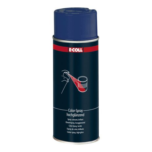 E-COLL Color-Spray, brillant 400 ml bleu cobalt