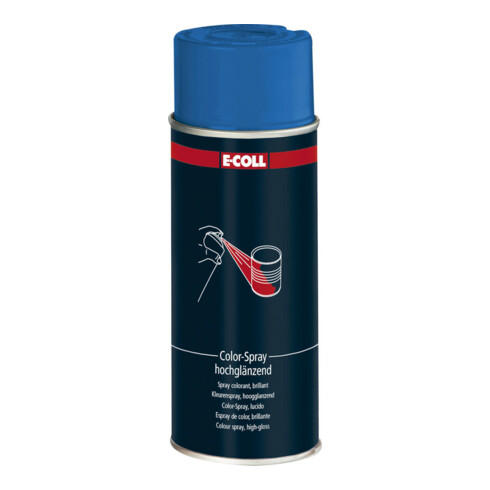 E-COLL Color-Spray, brillant 400ml bleu gentiane
