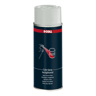 E-COLL Color-Spray, hochglänzend 400ml lichtgrau