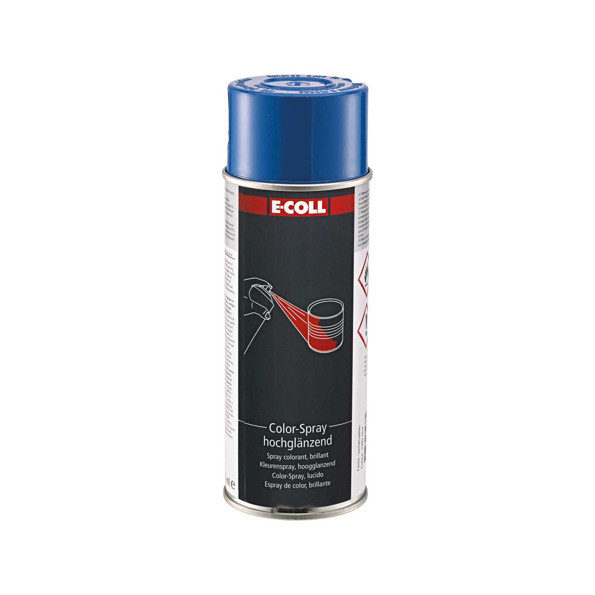 E-COLL Color-Spray, hochglänzend 400ml verkehrsblau