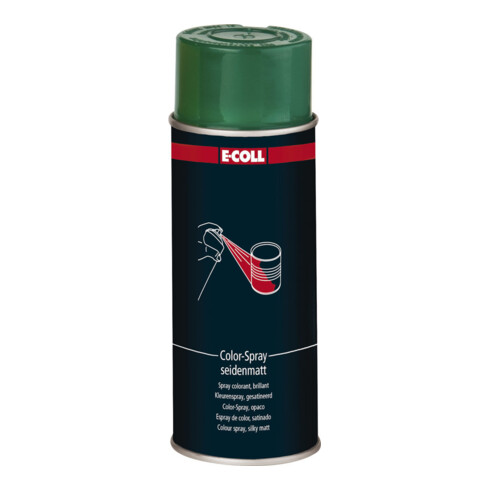 E-COLL Color-Spray satiné 400ml vert mousse