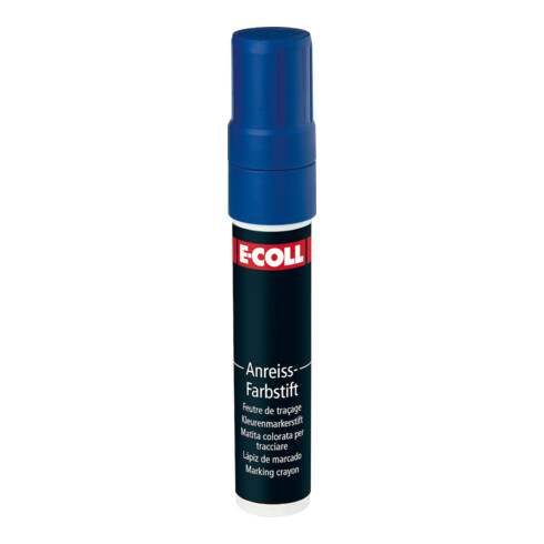E-COLL Crayon de marquage bleu
